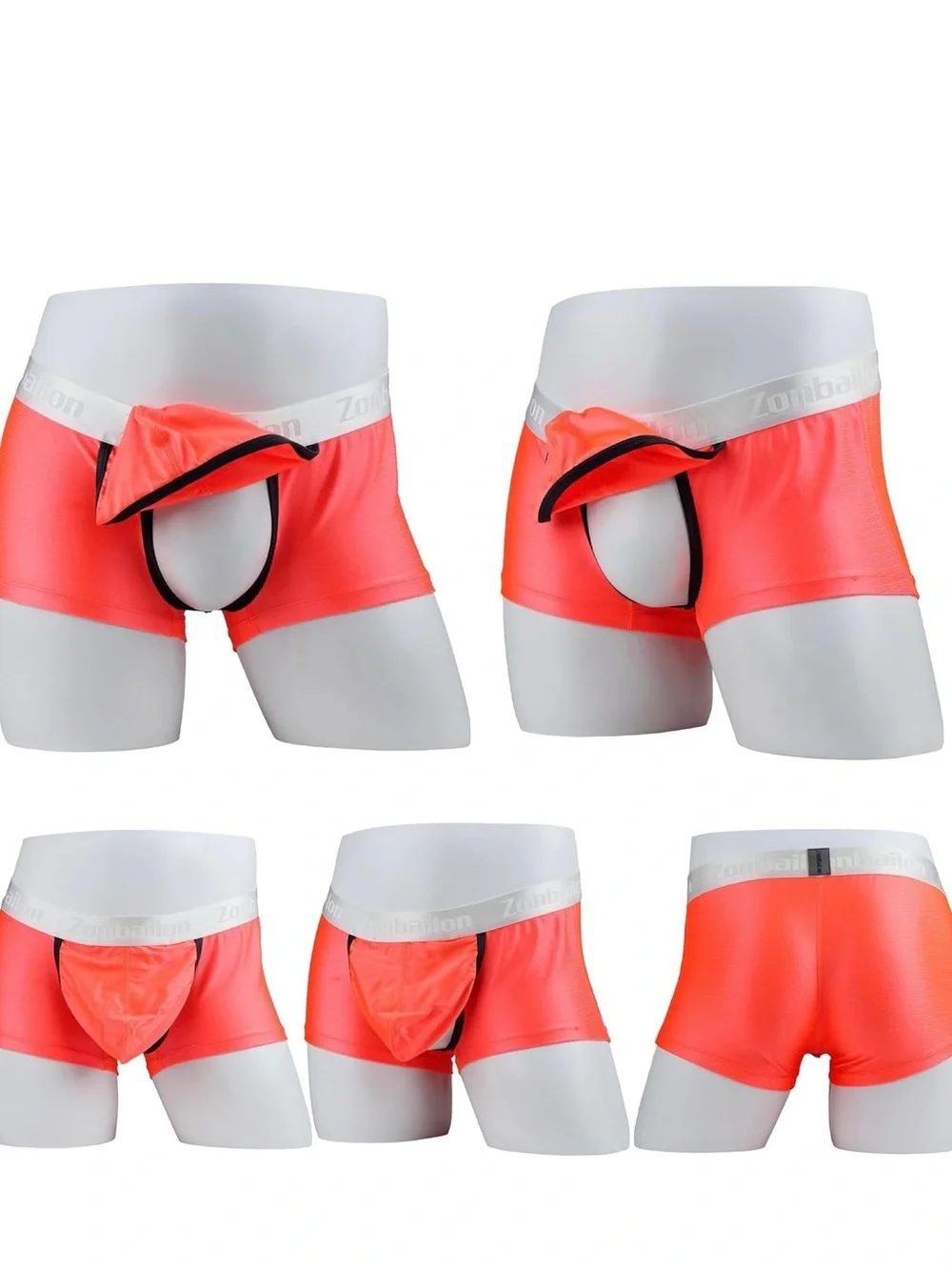 Men’s 3-Pack trunks — Red, Black, Blue